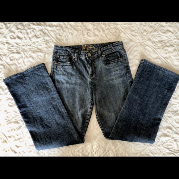 Kut From The Kloth Jeans Size 8 Mid-Rise, Bootcut - Picture 3 of 7